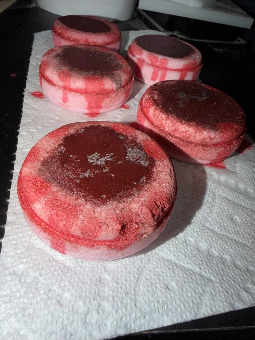 Bloody Mary shimmer bathbomb